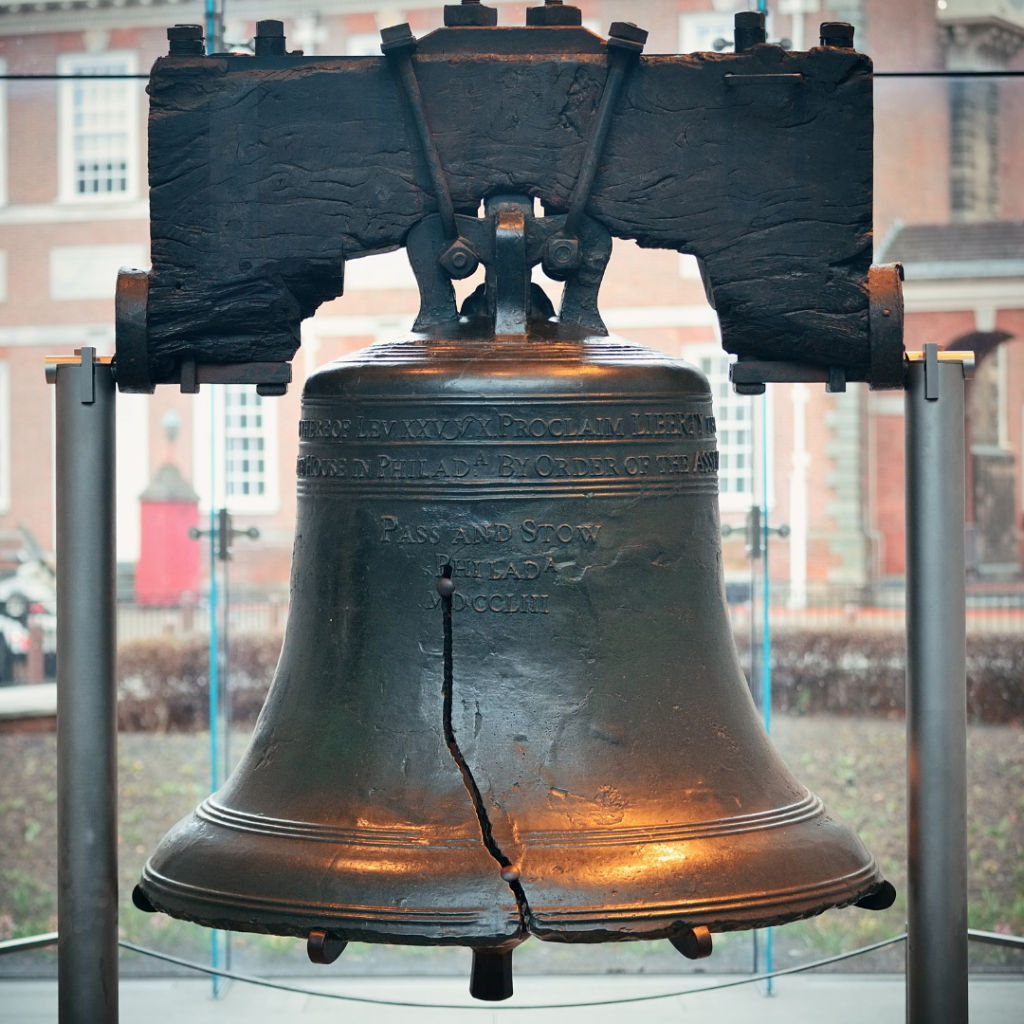 Liberty Bell in Philadelphia, PA